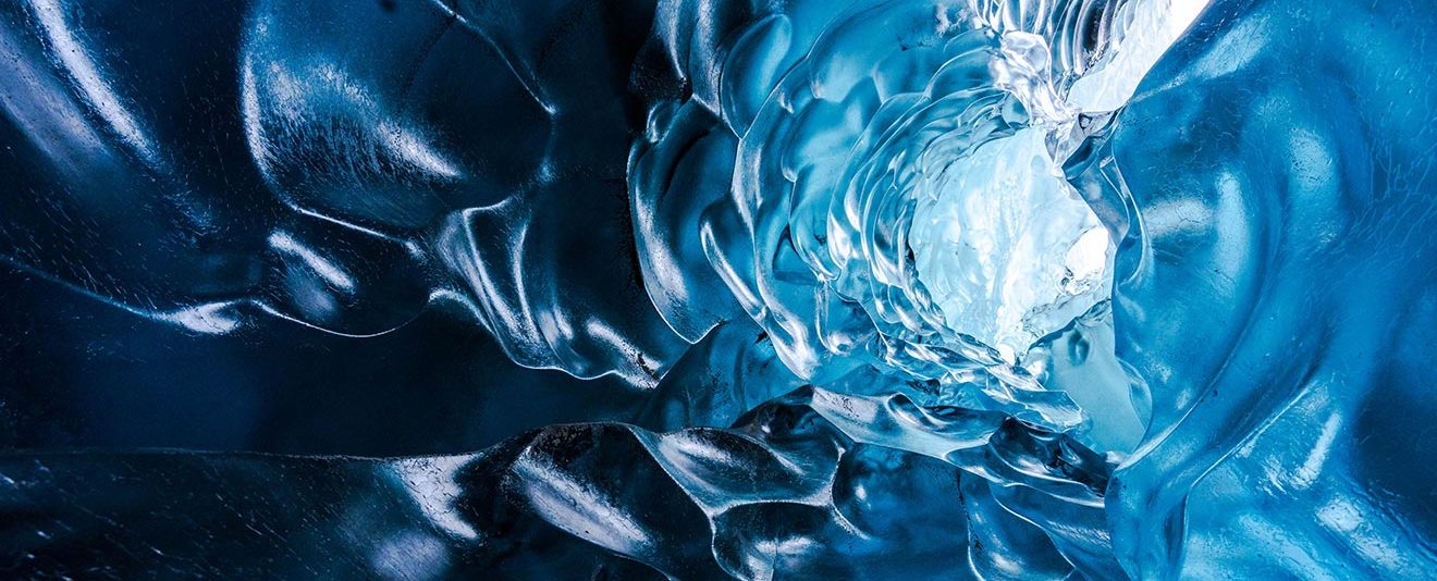 Shot of an ice cave.(Mikael Buck/REX/Shutterstock)