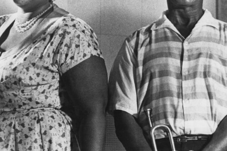 Ella Fitzgerald and Louis Armstrong