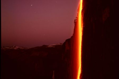 Yosemite Park's Firefall