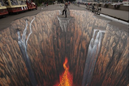 Edgar Mueller Sidewalk Art