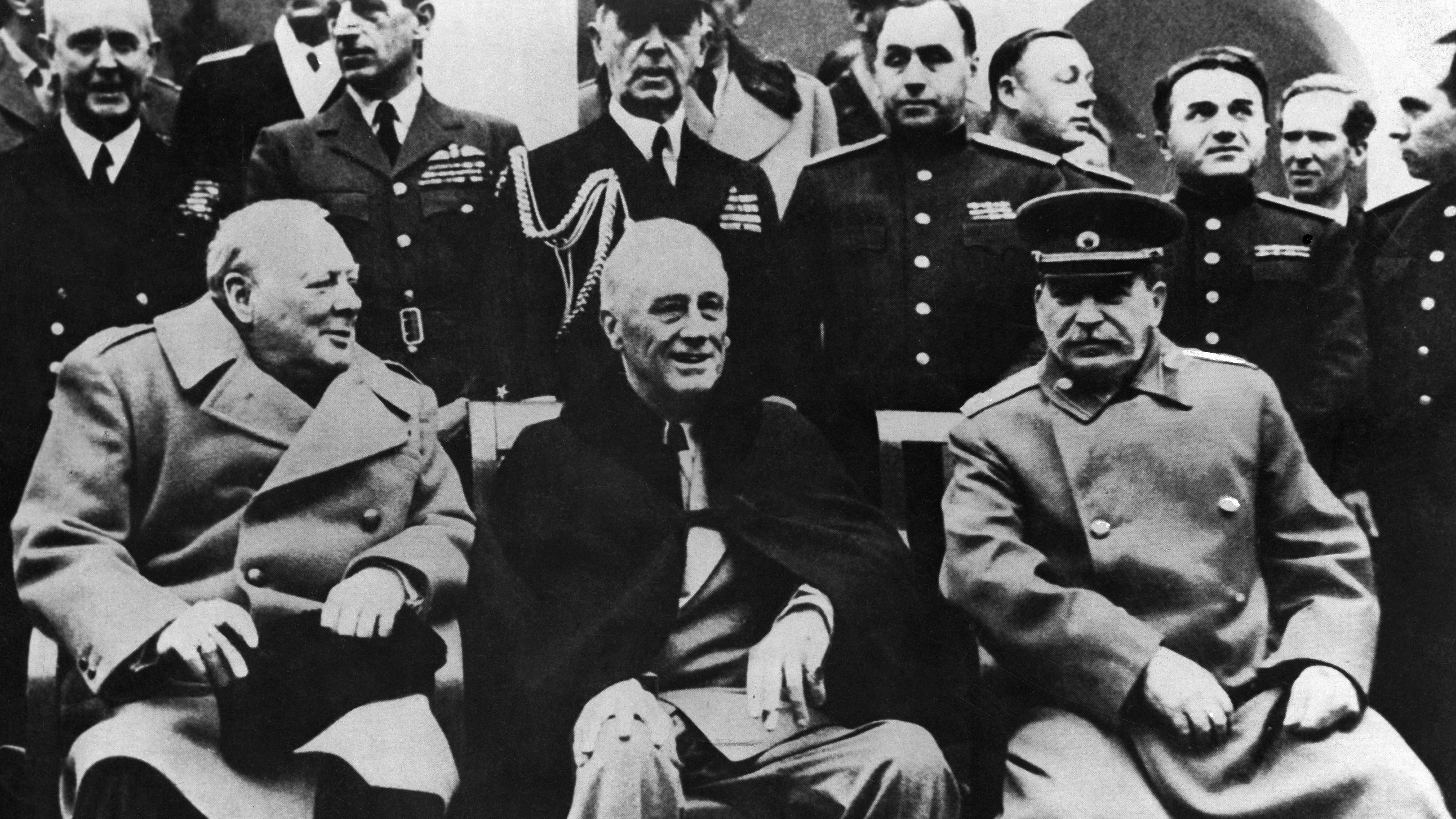 FDR at Yalta Conference