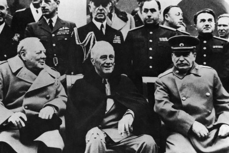 FDR at Yalta Conference
