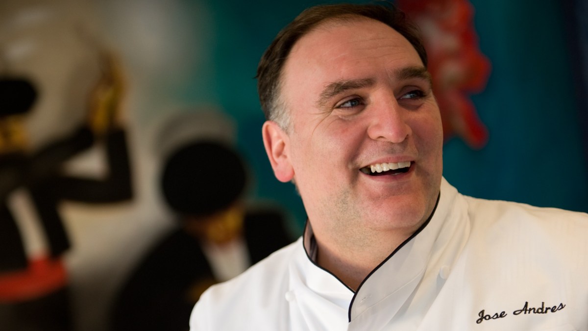 WASHINGTON, DC - MARCH 10:  Jose Andres is one of the nations most noted chefs.  He is pictured in his first restaurant in DC, Jaleo on Wednesday March 10, 2010. (Photo by Sarah L. Voisin/The Washington Post via Getty Images)