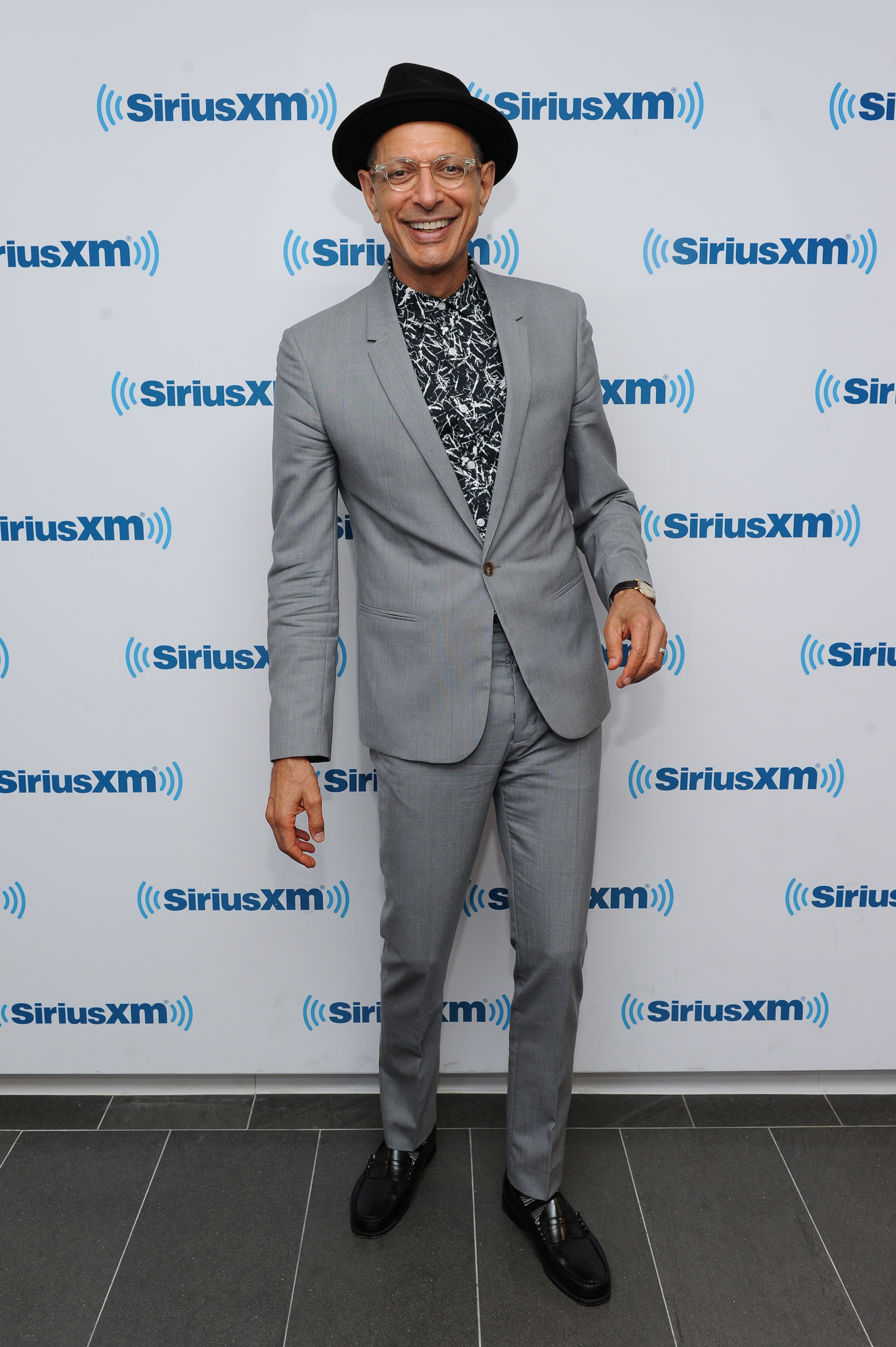 NEW YORK, NY - SEPTEMBER 12: Jeff Goldblum visits at SiriusXM Studios on September 12, 2014 in New York City. (Photo by Rommel Demano/Getty Images)
