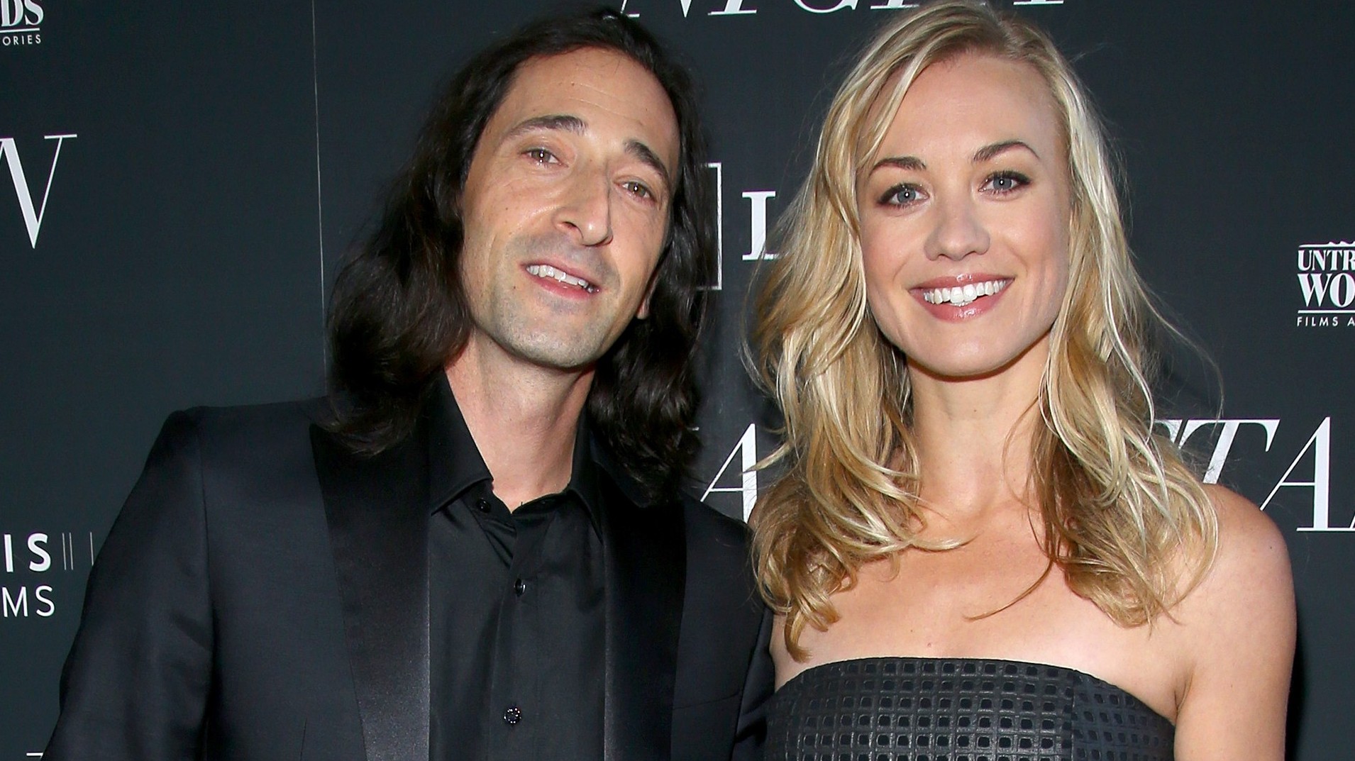 NEW YORK, NY - MAY 16: Actors Adrien Brody (L) and Yvonne Strahovski attend the "Manhattan Night" New York Screening at Regal Cinemas Union Square on May 16, 2016 in New York City. (Photo by Paul Zimmerman/WireImage)