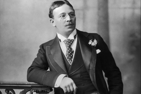 English millionaire financier Barney Barnato (1852 - 1897) circa 1890. Barnato, born Barnett Isaacs, made his fortune through his interests in diamond and gold mining in South Africa. (Photo by Hulton Archive/Getty Images)