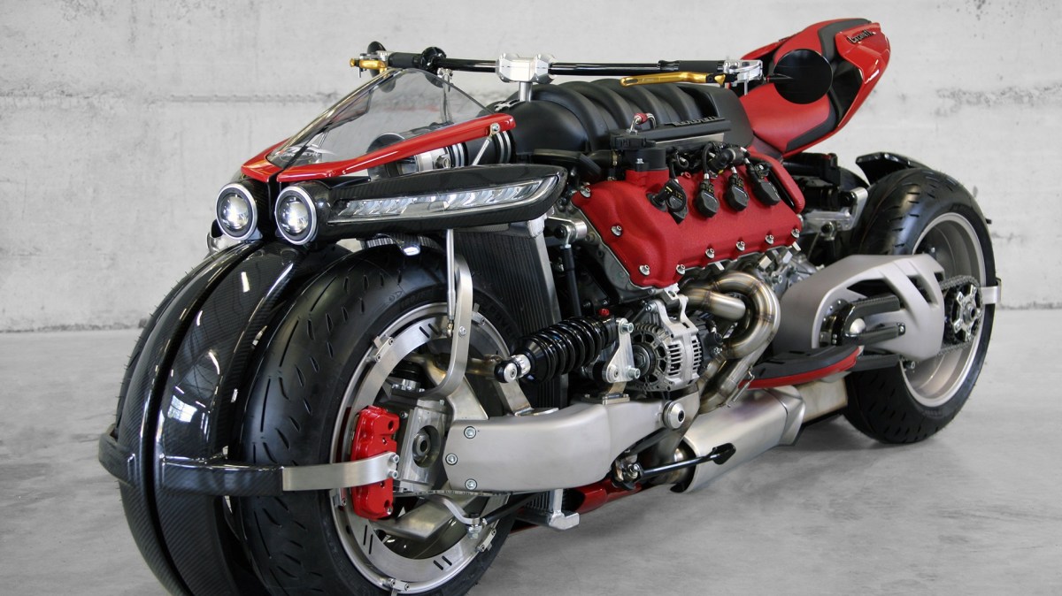 Lazareth Bike with a Maserati Engine