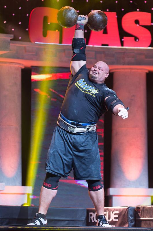 Lifestyle of Brian Shaw, 3-time strongest man in the world, from Colorado
Video opens with him throwing kegs higher than his house
https://www.youtube.com/watch?v=4rTnh95PHws

COLUMBUS, OH - MARCH 07:  Brian Shaw competes in the Arnold Strongman World Championships at the Arnold Sports Festival 2015 - Day 3 on March 7, 2015 in Columbus, Ohio.  (Photo by Dave Kotinsky/Getty Images)