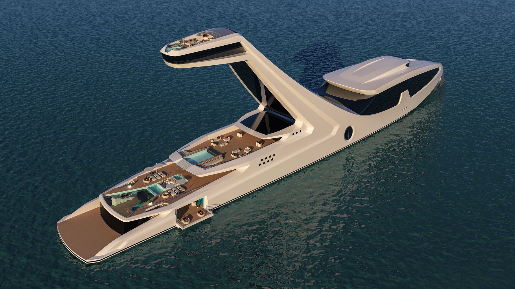 5 floor yacht