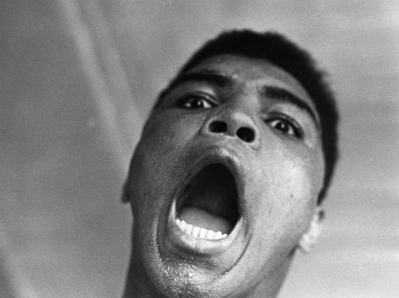 1964: Heavyweight Boxing Champion of the World, Cassius Clay, who later changed his name to Muhammad Ali. (Photo by Harry Benson/Getty Images)