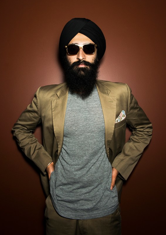 ISTANBUL, TURKEY - JUNE 13: Designer and actor Waris Ahluwalia is photographed on June 13, 2014 in Istanbul, Turkey. (Photo by Selin Alemdar/Getty Images)