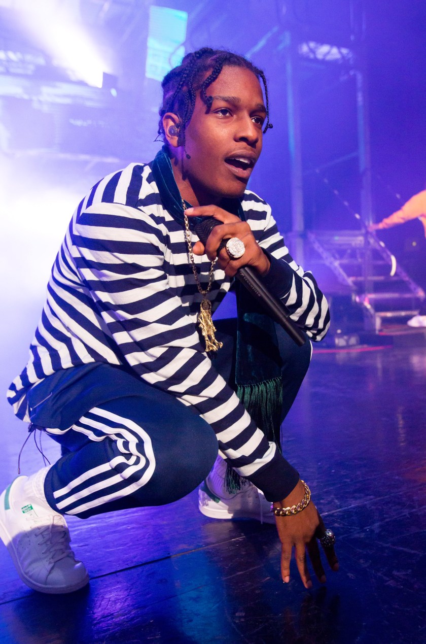 A$AP Rocky performs at DTE Energy Music Theater on September 26, 2015 in Clarkston, Michigan. (Scott Legato/Getty Images)