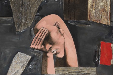 Zhang Xiaogang, 'Three Black Songs: Melancholy'