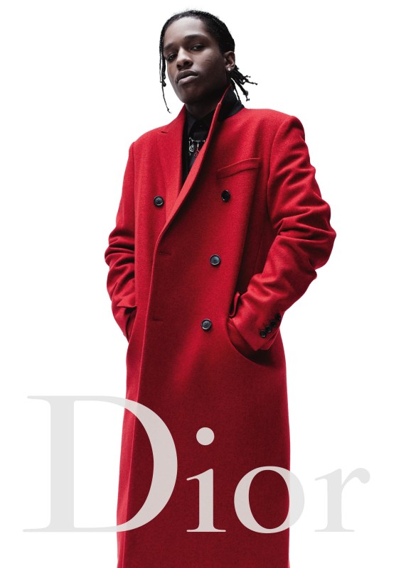 New Face of Dior Homme Is Hip-Hop's Best-Dressed Star, A$AP Rocky ...