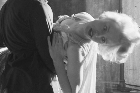 Rape scene between Jessica Tandy acting as "Blanche DuBois"  and Marlon Brando as "Stanley" in "A Streetcar Named Desire". (Eliot Elisofon/The LIFE Picture Collection)