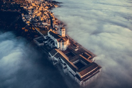 First Place Travel: Basilica of Saint Francis of Assisi in Umbria, Italy (Francisco Cattuto)