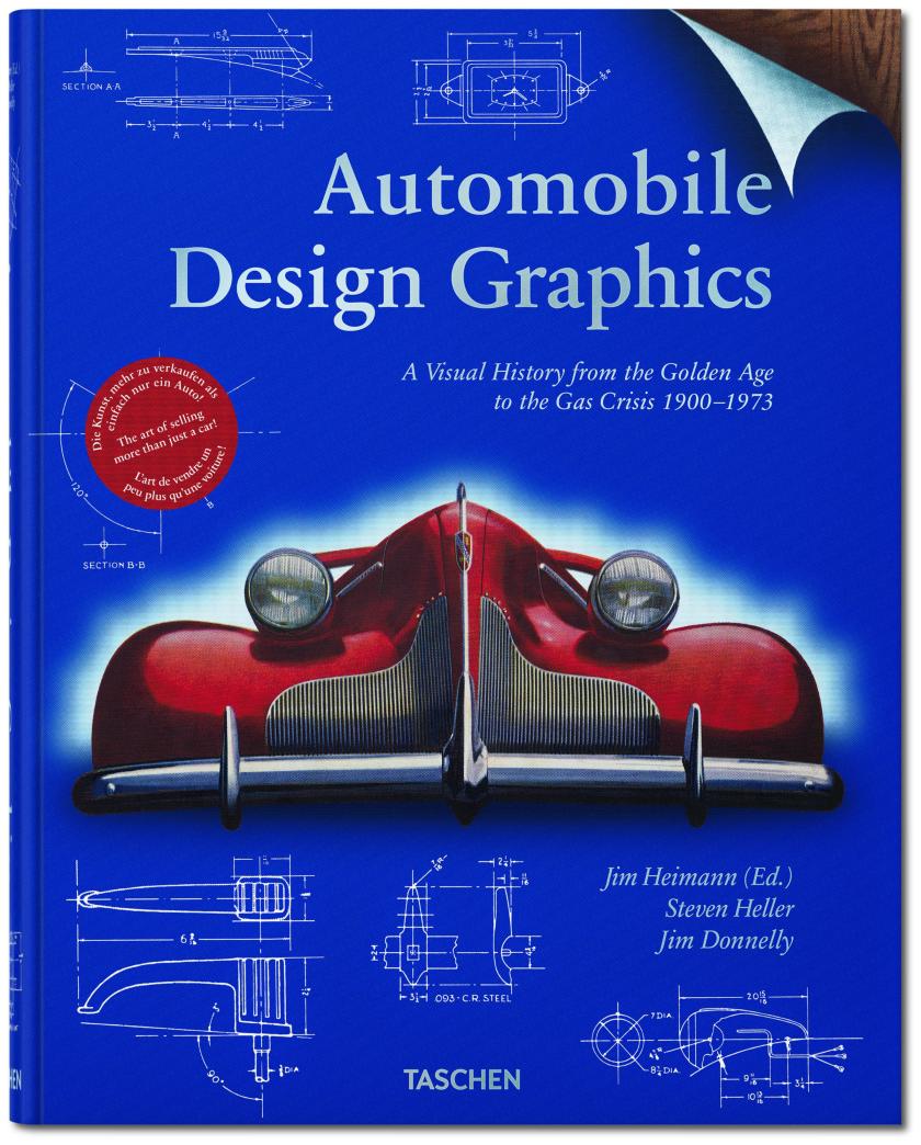 Cover of Automobile Design Graphics (Taschen)
