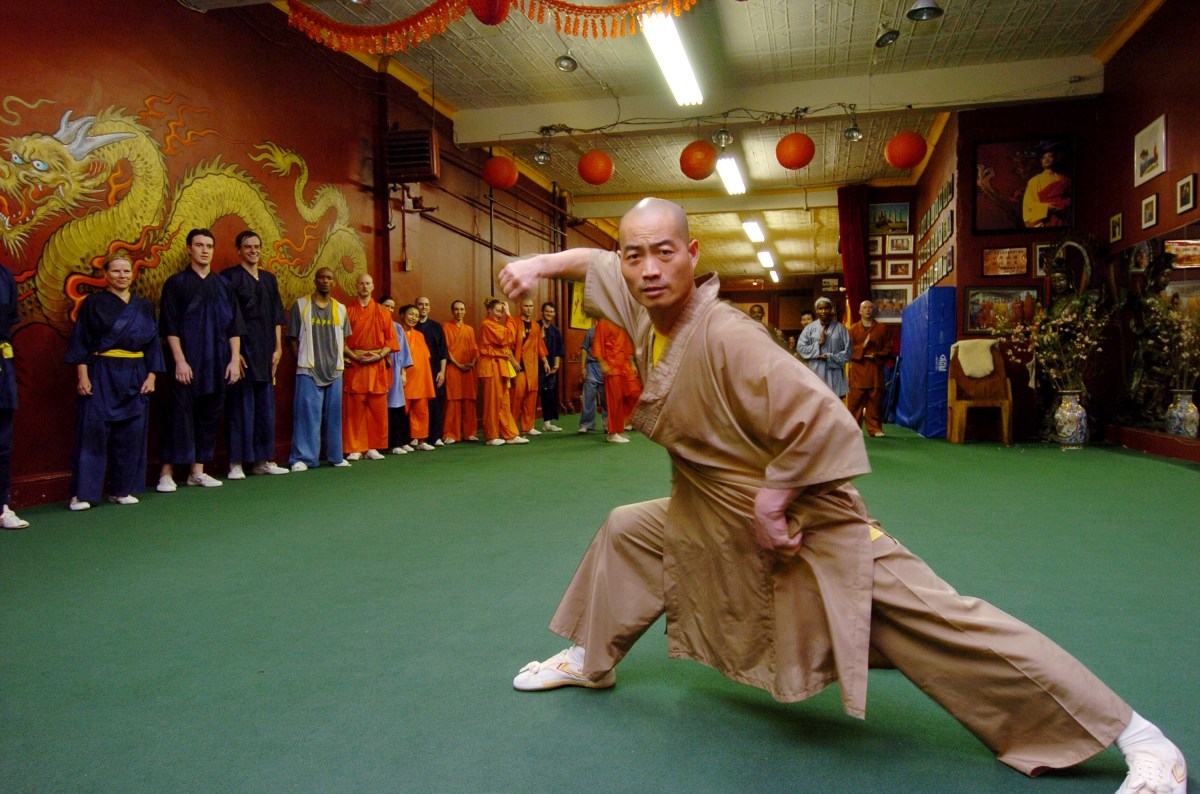 Shaolin Temple founder Sifu Shi Yan-Ming.  (Photo by James Keivom/NY Daily News Archive via Getty Images)