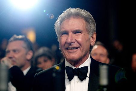 Harrison Ford attends the 2015 Jaguar Land Rover British Academy Britannia Awards. (Photo by Kevork Djansezian/BAFTA LA/Getty Images for BAFTA LA)