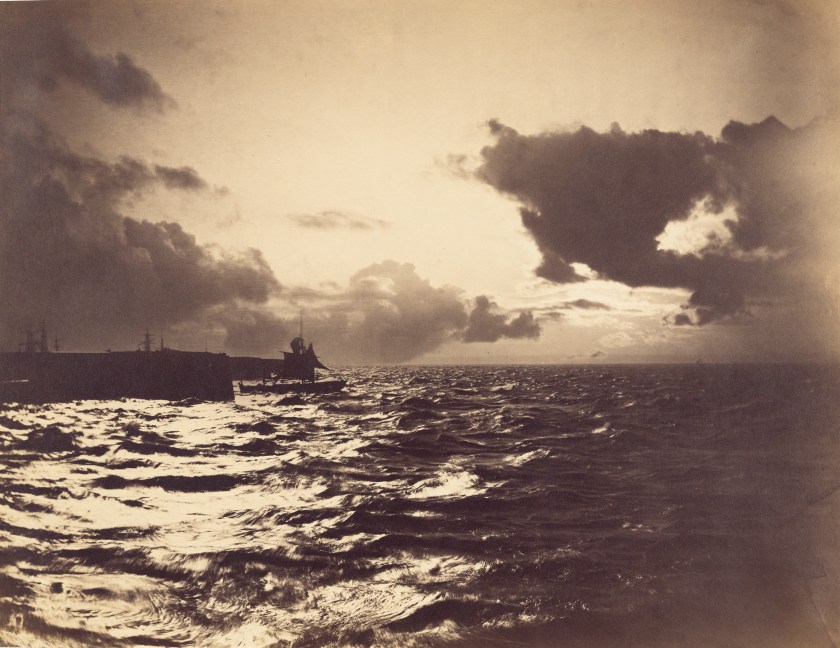 Seascape with a Ship Leaving Port, 1857 (Gustave Le Gray/The J. Paul Getty Museum, Los Angeles)