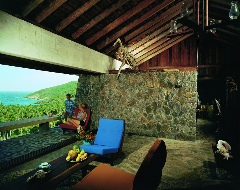 Spring Hotel, Bequia, by Crites & McConnell, St. Vincent and the Grenadines, 1967. (Julius Shulman Photography Archive, Research Library at the Getty Research Institute)