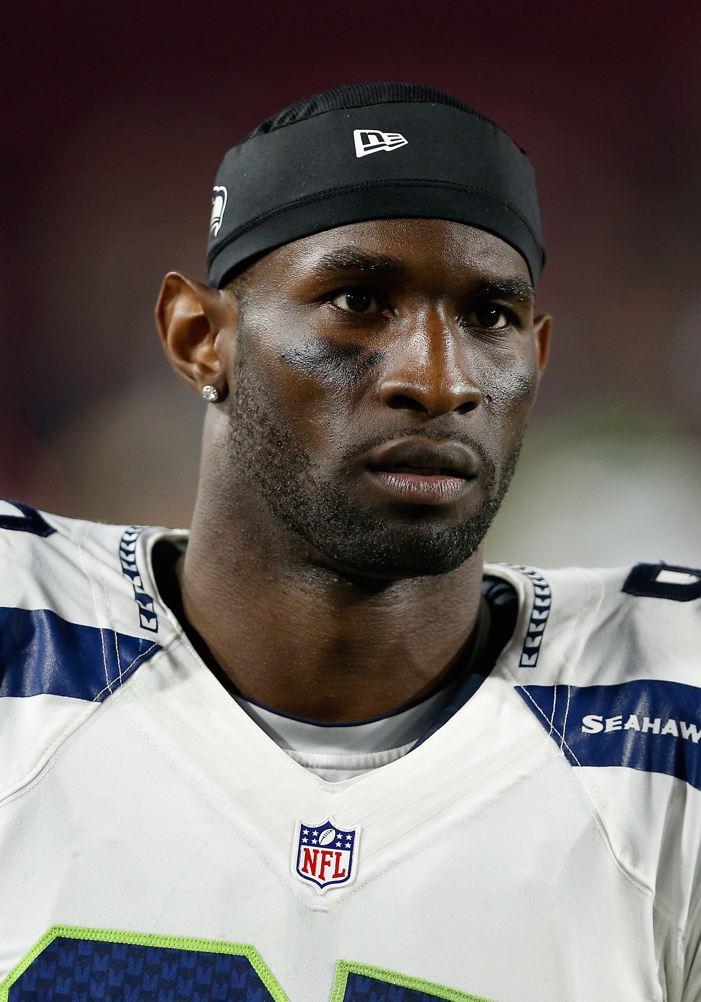 GLENDALE, AZ - DECEMBER 21: Wide receiver Ricardo Lockette #83 of the Seattle Seahawks on the sidelines during the NFL game against the Arizona Cardinals at the University of Phoenix Stadium on December 21, 2014 in Glendale, Arizona. (Photo by Christian Petersen/Getty Images)