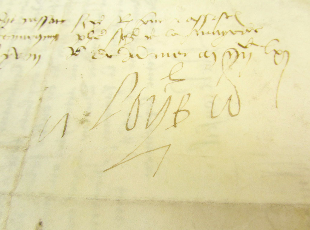 Louis XI Document