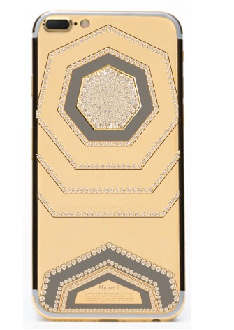 The Lux iPhone 7 Bespoke Collection 24k Gold, 18k Rose Gold and 950 Platinum Brikk versions of the iPhone 7 (Brikk)
