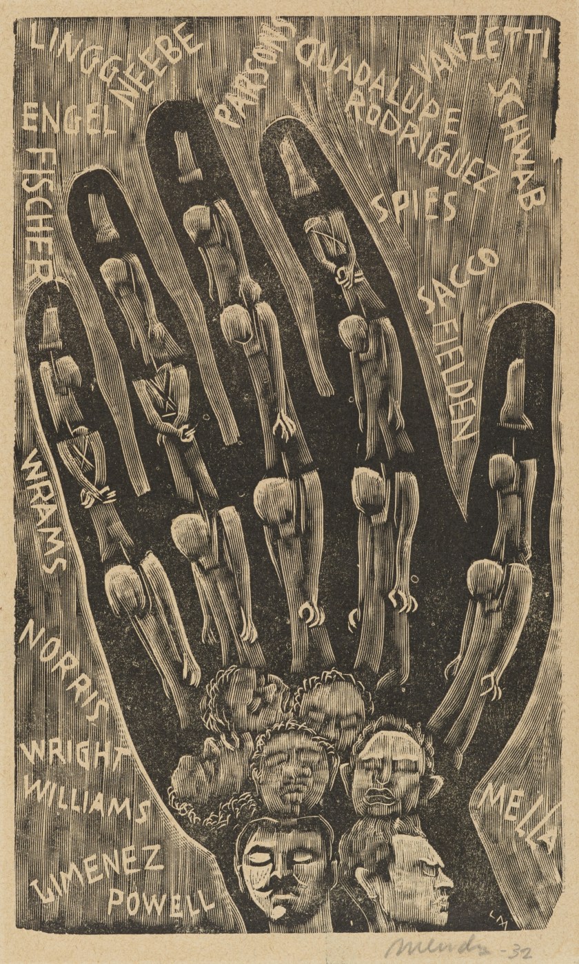 Proletarian Hand, 1932, by Leopoldo Méndez (Leopoldo Mendez/Artists Rights Society (ARS), New York/SOMAAP, Mexico City)