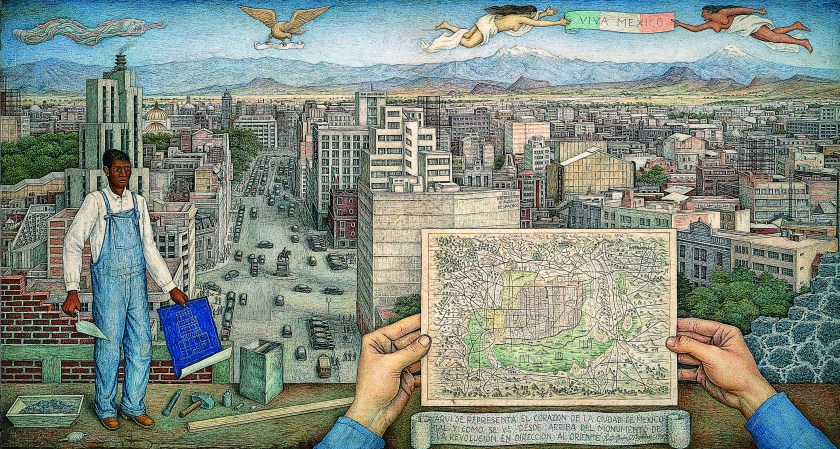 Mexico City, 1949, by Juan O’Gorman (Juan O’Gorman/Artists Rights Society (ARS), New York/SOMAAP, Mexico City )