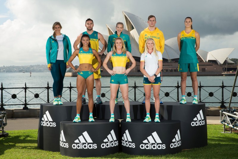 Adidas has designed the official kit for Team Australia. (adidas)