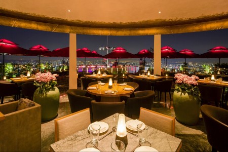 Interior of Ce La Vi restaurant, at the Top of the Marina Bay Sands hotel in Singapore (Courtesy)