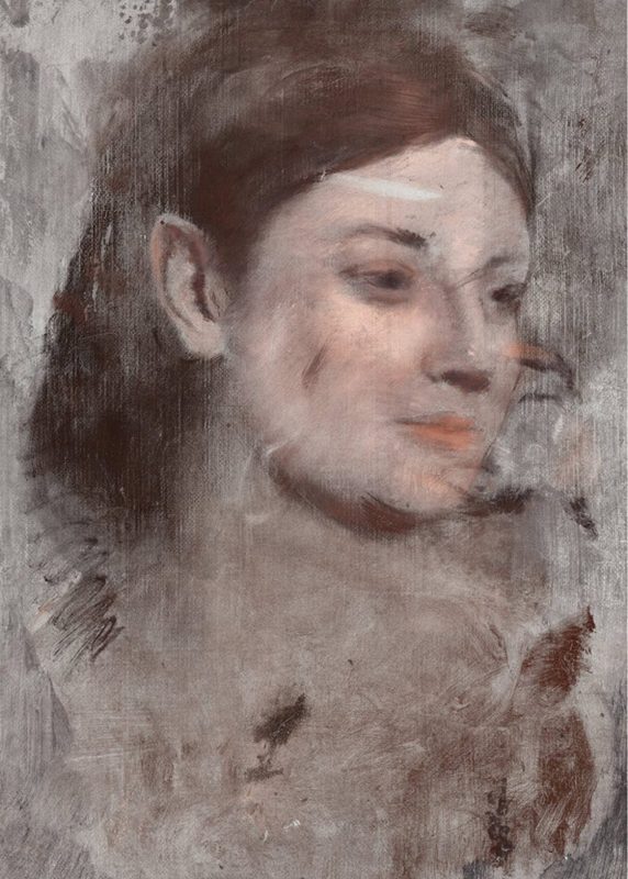 Reconstruction of Degas’ hidden portrait. The image was created from the X-ray fluorescence microscopy elemental maps. (Australian Synchrotron and the National Gallery of Victoria)