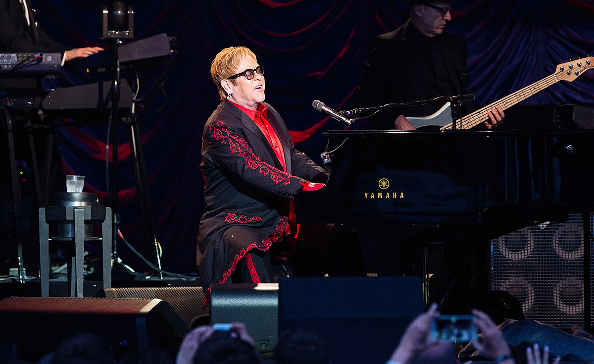Elton John Once Let Stevie Wonder Drive His Snowmobile