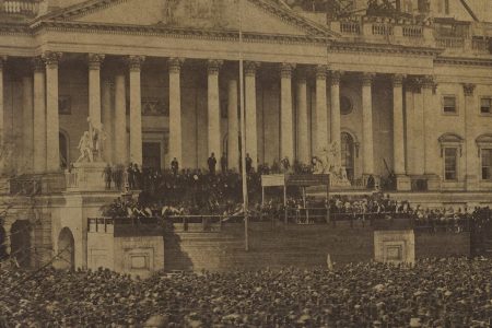 Abraham Lincoln Inauguration Photo