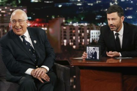 Ben Stein and Jimmy Kimmel