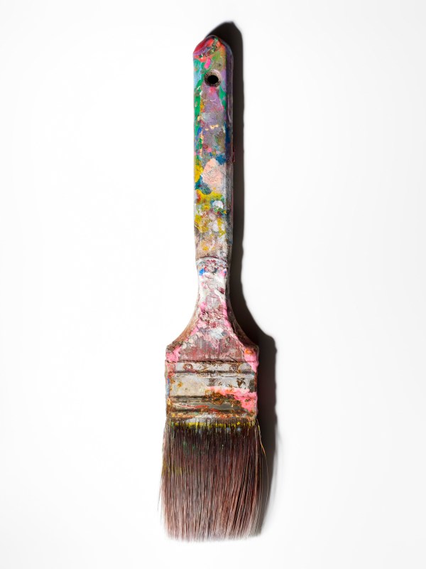 Andy Warhol’s paintbrush. (Henry Leutwyler) 