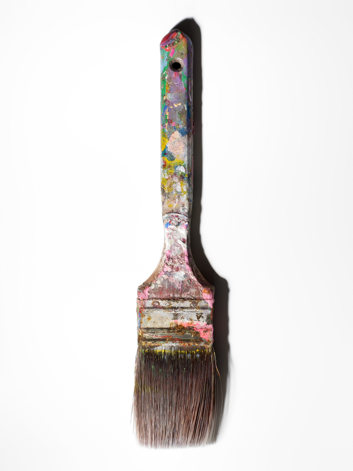 Andy Warhol’s paintbrush. (Henry Leutwyler) 