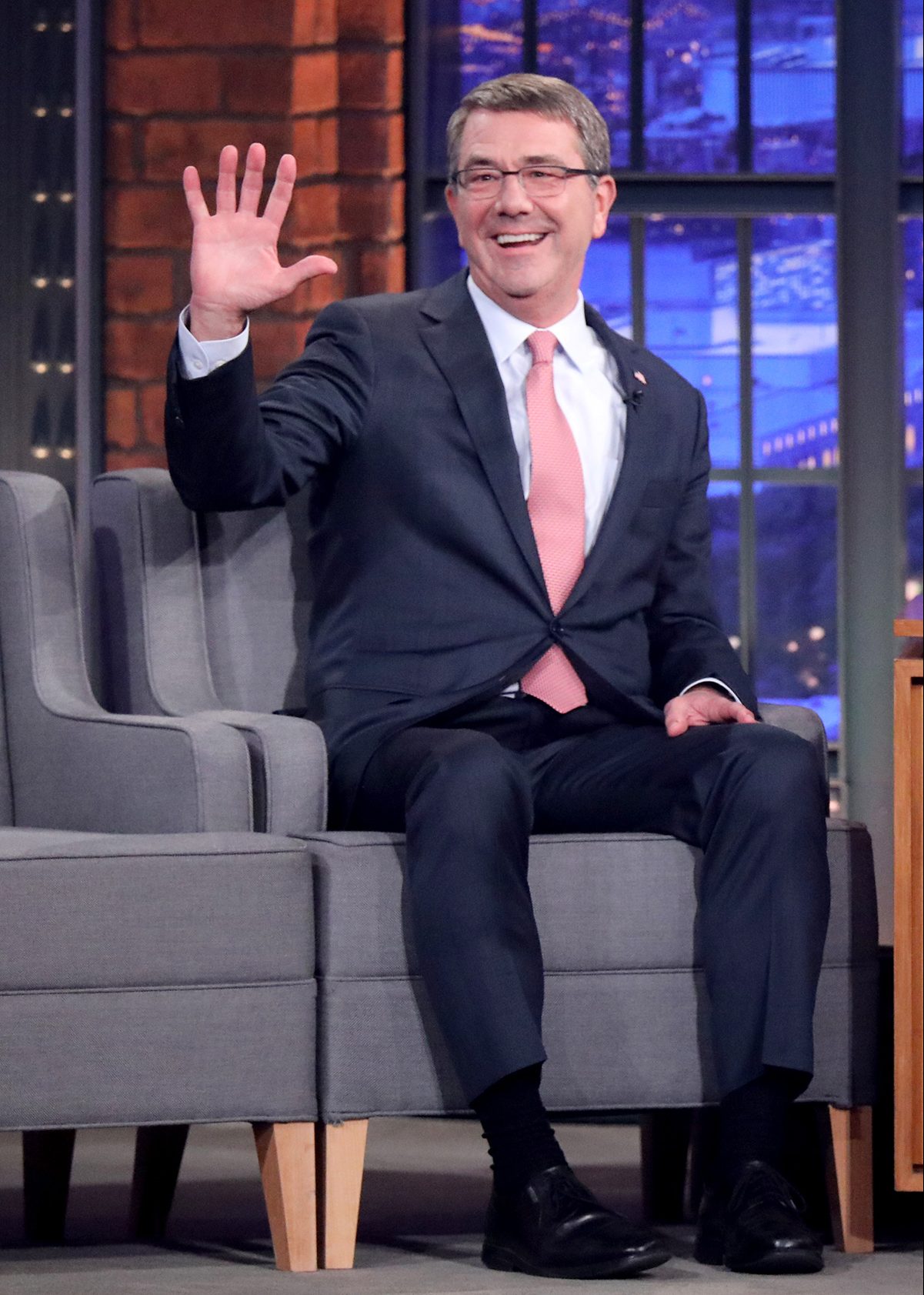 Ash Carter on Seth Meyers