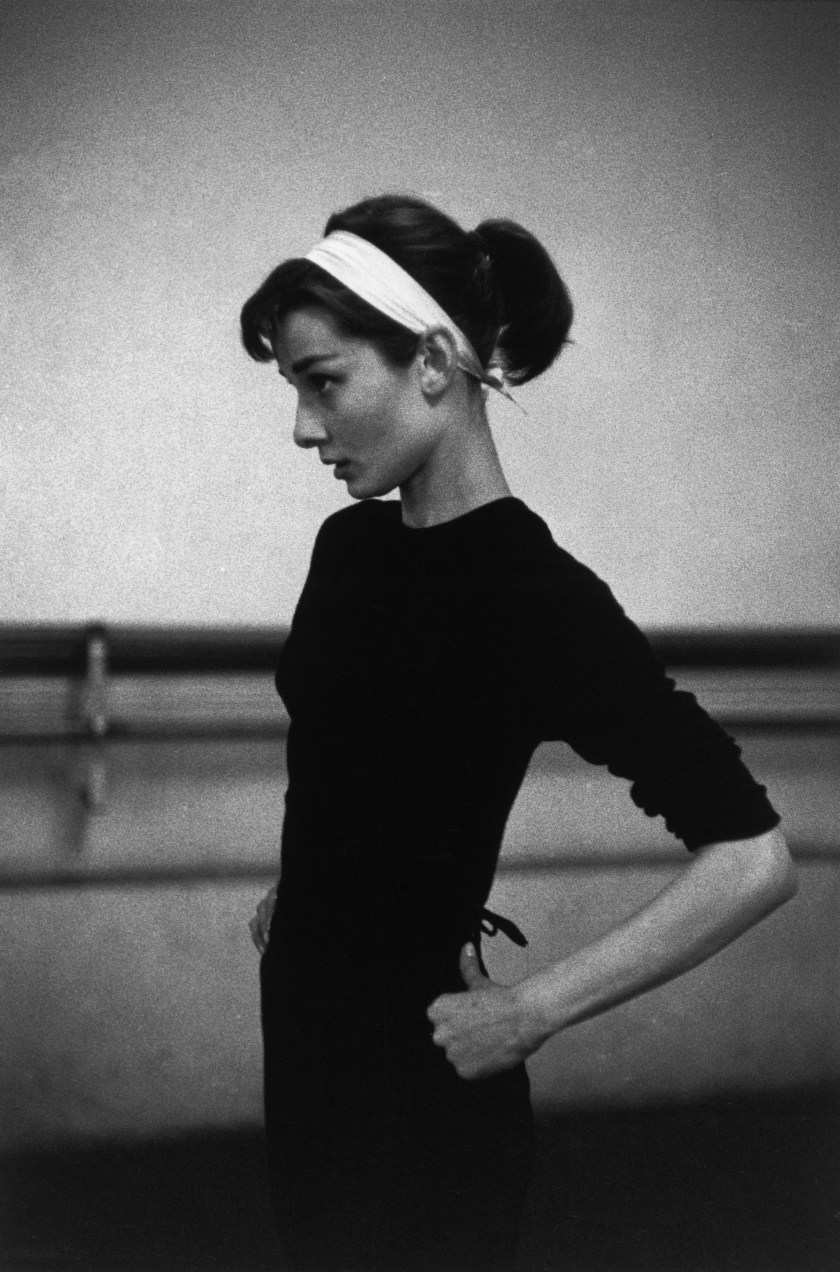 Dutch actress Audrey Hepburn photographed in Parif, France in 1956. (David Seymour/Magnum Photos)