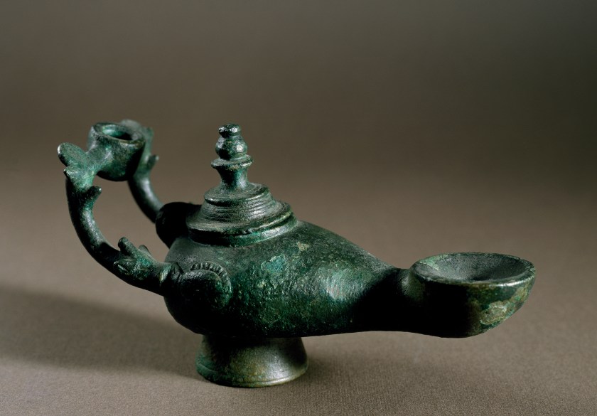 Bronze lucerne from Egypt in the late 5th century (Getty Images)