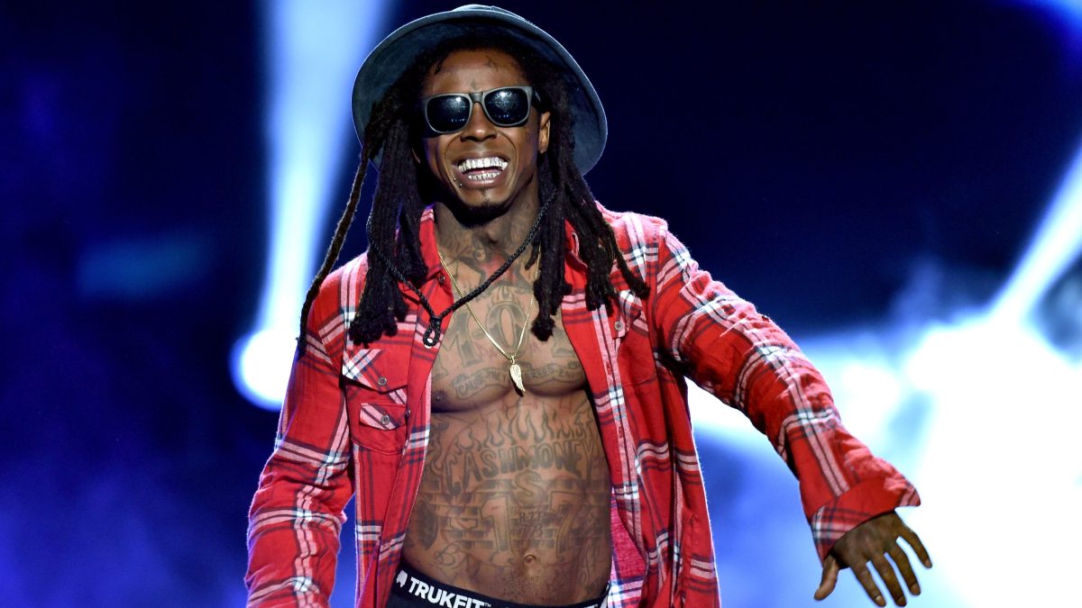 Rapper Lil Wayne performs onstage during the BET AWARDS '14 at Nokia Theatre L.A. LIVE on June 29, 2014 in Los Angeles, California.  (Kevin Winter/Getty Images for BET)