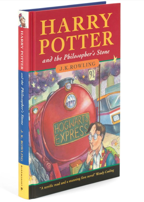 First edition of Harry Potter and the Philosopher's Stone (Bonhams)