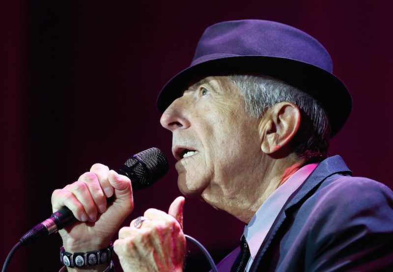 Leonard Cohen performs live on stage at O2 Arena on September 15, 2013 in London, England.