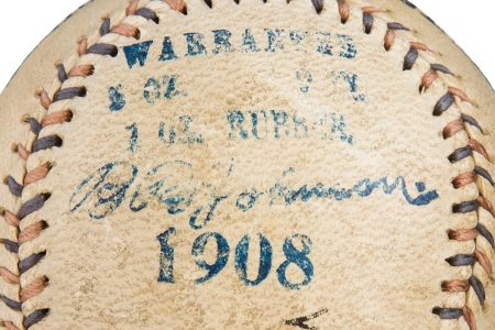 1908 World Series Final Out Ball