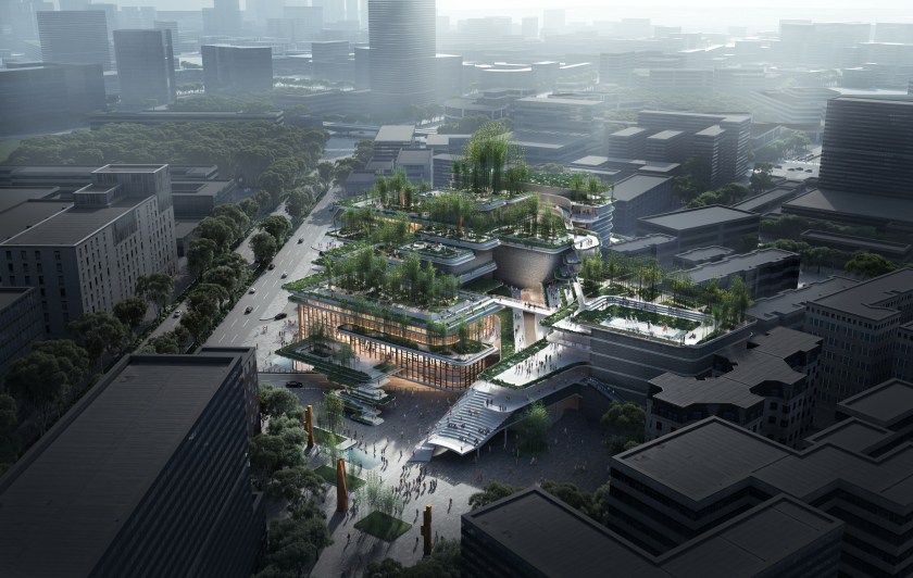 Aedas’ designs for its Chengdu City Music Hall project in China scooped the award in the Future Projects: Competition Entries category. (Courtesy WAF)