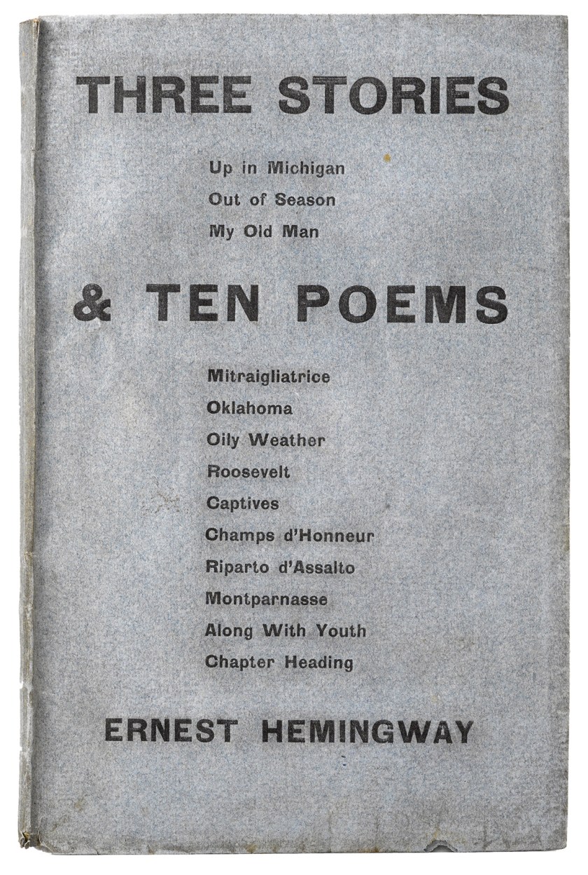 Ernest Hemingway Auction