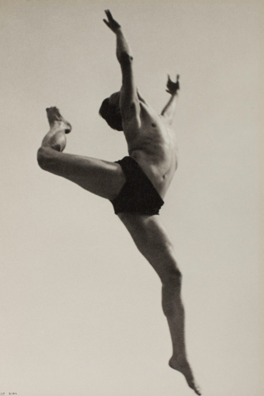 "Dancer, Willem van Loon, Paris" by Isle Bing, 1932 (The Sir Elton John Photography Collection / The Estate of Ilse Bing)