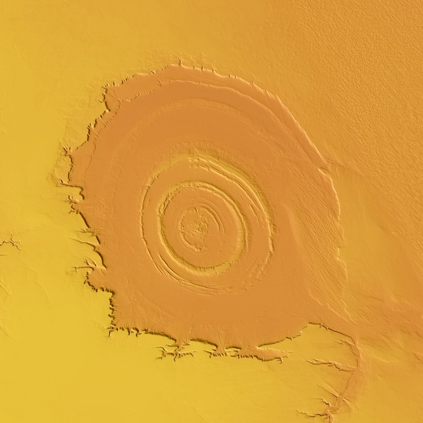 Richat Structure in Mauritania (DLR)