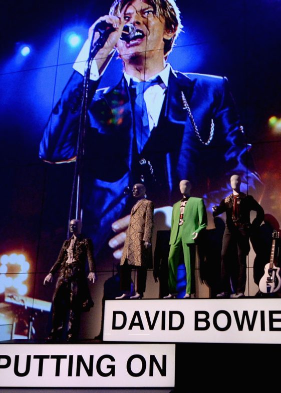 The exhibition "David Bowie Is" preview at the Mambo Museum of Modern Art of Bologna on July 6, 2016 in Bologna, Italy (Roberto Serra/Iguana Press/Getty Images)
